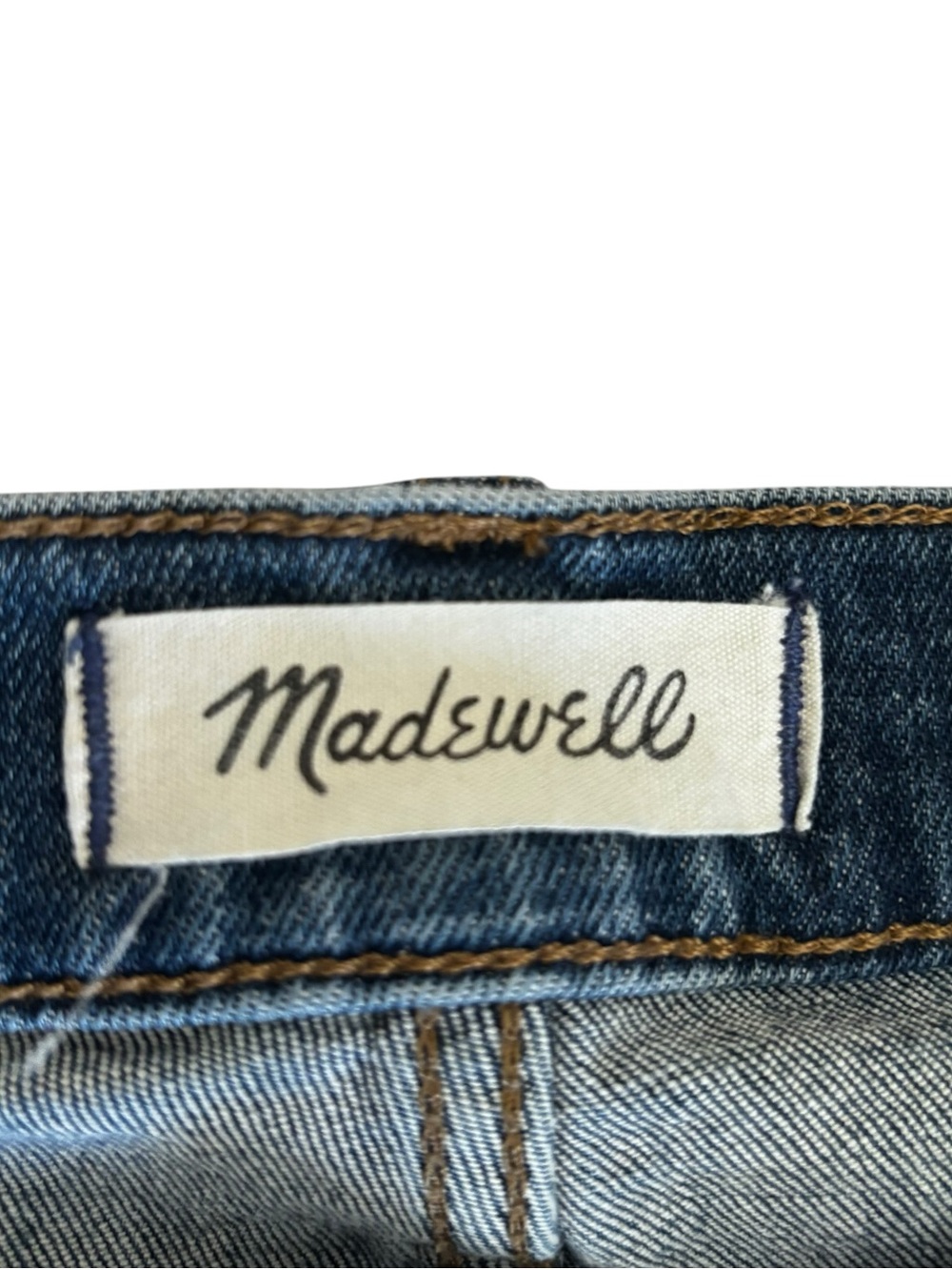 Madewell Indigo Straight-Leg Jeans - Picture 3 of 4